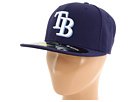 New Era Authentic Collection 59FIFTY - Tampa Bay Rays Baseball Caps - Navy