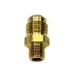 ANDERSON METALS 1/2 x 1/4 Brass Male Flare Connectors