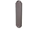 Tools & Hardware : Windriver Crowned Door Push Plate