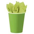 Kiwi Green 9oz Paper Cup 24 Pack