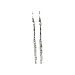Flute Earrings - Silver