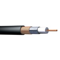 Digital satallite cable, 1/1.0mm, 64/0.12, 6.5mm�, White, 100m