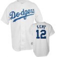 Jeff Kent White Majestic MLB Home Replica Los Angeles Dodgers Jersey