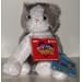 Lil'Kinz Virtual Pet Plush - GREY CAT ( with Red Webkinz Cares Tag)