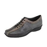 Romika Jackie 06 | Ladies Lace-up Bicycle Toe Shoes Deville Black-Kombi by Romika