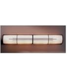 IMAGE OF Hubbardton Forge 20-5925-03-G419 6 Light Bath Vanity Light in Mahogany with Opal glass