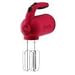 Dualit 88521 Professional 5 Speed Hand Mixer in Soft Touch Finish, Red