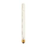 40 Watt Tubular T8 Incandescent Light Bulb / Medium Base / Clear / 40T8