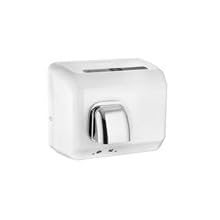 American Dryer DR35TN Steel Cover Automatic Hand Dryer, 208-240V, 2,300W Power, 50/60Hz, White Enamel Finish