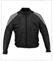 Mesh Motorcycle Jackets - Mens Mesh Waterproof Motorcycle Jacket with Armor MJ2033 Grey