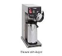 CDBCF15 APS Digital Airpot Brewer, Black Plastic Funnel, S/S, 120V