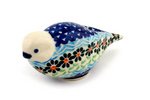 Polish Pottery Figurine Bird - Traditional Pattern - H4739B
