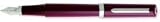 Omas 360 Fountain Pen Bordeaux Resin, Platinum Trim -NEW 2007