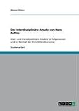 Produkt-Bild: Der interdisziplin&auml;re Ansatz von Hans Raff&eacute;e: Inter- und transdisziplin&auml;re Ans&auml;tze im Allgemeinen  und im Kontext der Immobilien&ouml;konomie