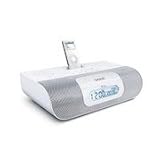 iPod Stereo Docking System with Dual Alarm White