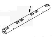 Cummins Engine Rocker Lever Shaft 3679418