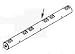 Cummins Engine Rocker Lever Shaft 3679418