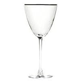Mikasa Classic Platinum Red Wine Goblets Set of 2
