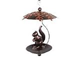 Blue HandWorks Acorn Squirrel Bird Feeder