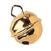 10 Schellen 26mm goldfarben