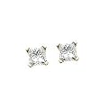 14kt. Yellow Gold, 1/2 ct. tw. Diamond Solitaire Earrings