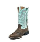 Justin Womens 11 Foundation Series Western Boots Bay Apache