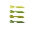 Zak! Designs, Breakfast, Colorways small spoons, 4 Pieces Set, Assorted Eden