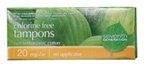 Seventh Generation Chlorine Free Organic Cotton Tampons - Regular -- 20 Tampons