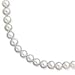 14k 7-7.5mm White FW Onion Cultured Pearl Necklace - 16 Inch