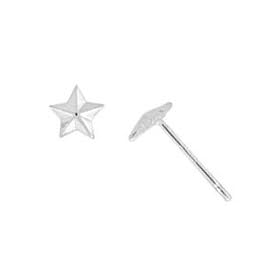 Boma Sterling Silver Nautical Star Post Earrings