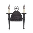Designers Fountain 9181 Alhambra 2 Light Wall Sconce in Natural Iron Finish