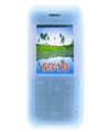 Nokia 5310 XpressMusic Cell Phone Transparent Blue Silicon Skin