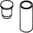 GENOVA PRODUCTS DAS350 Tan Deck Stair Plug Kit