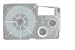CASIO 12WE2S 12MM TAPE 1-2PK BLK ON WHITE TAPE