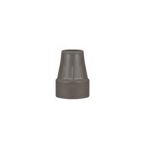 Drive Medical replacement crutch tips (7/8 inches diameter) for use with bariatric crutches, Grey - 8 ea
