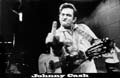 Johnny Cash Poster ~ Giving the Finger ~ San Quentin ~ 24x36