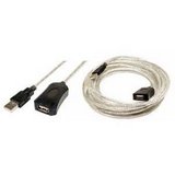 Sabrent USB-EXC2 USB 2.0 Hi-Speed 16-foot ACTIVE Extension Cable Type A Male to Type A Female