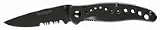 Kershaw Partially Serrated Knife w/Ti-Nitride Co