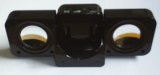 Elekratek Ipod Shuffle Ipod Fold up Speakers Black [ FSPB_IPD ]