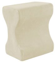 Contour Memory Foam Leg Support Pillow - Ecru