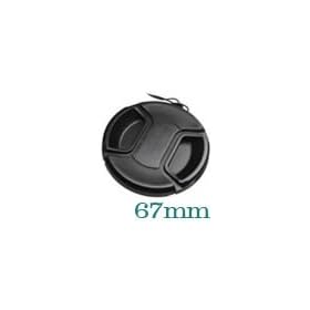 67mm Black Snap-On Lens Cap for Tokina lens