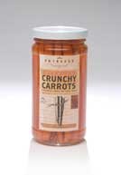 Crunchy Pickled Carrots, 6 Pack of 12-oz Jars by Appetizers