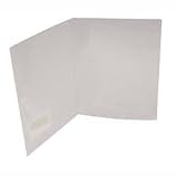 Lion Office Products : Project Folder,w/ 2 Pockets,Letter,5/PK,Transparent -:- Sold as 2 Packs of - 1 - / - Total of 2 Each