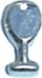 Clearly Charming Wine Glass Heart Locket Charm Food, Drink & Celebration Theme