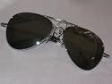 Classic Medium Fit Aviator Sunglasses with Mirrored Lens - Clearance Sale !