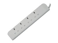  : Belkin 4-Way Economy Power Strip, 1m Cable