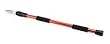 Tough Guy 2ZPA4 Flow Thru Handle, Red With Black Grip