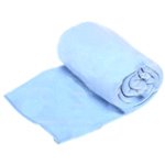 Embroidered Fleece Baby Blanket (Pastel Yellow)