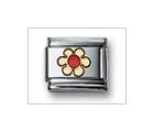 Daisy No Stem Red Classic Enamel, Italian Charm by Nomination Charms