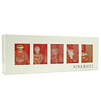 NINA RICCI MINIATURE SET for Women 5 Piece set: LAir du Temps 2,5 ml Eau de Toilette + Premier Jour 4 ml Eau de Parfum + Nina 6 ml Eau de Toilette + Fleur de Fleurs 6 ml Eau de Toilette + Farouche 2,5 ml Eau de Toilette by Nina Ricci Reviews 11F5WEJBKDL. SL160 NINA RICCI MINIATURE SET for Women 5 Piece set: LAir du Temps 2,5 ml Eau de Toilette + Premier Jour 4 ml Eau de Parfum + Nina 6 ml Eau de Toilette + Fleur de Fleurs 6 ml Eau de Toilette + Farouche 2,5 ml Eau de Toilette by Nina Ricci Reviews